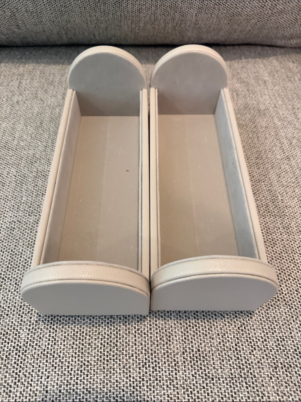The Container Store Cream Drawer Jewelry Trays - Pair